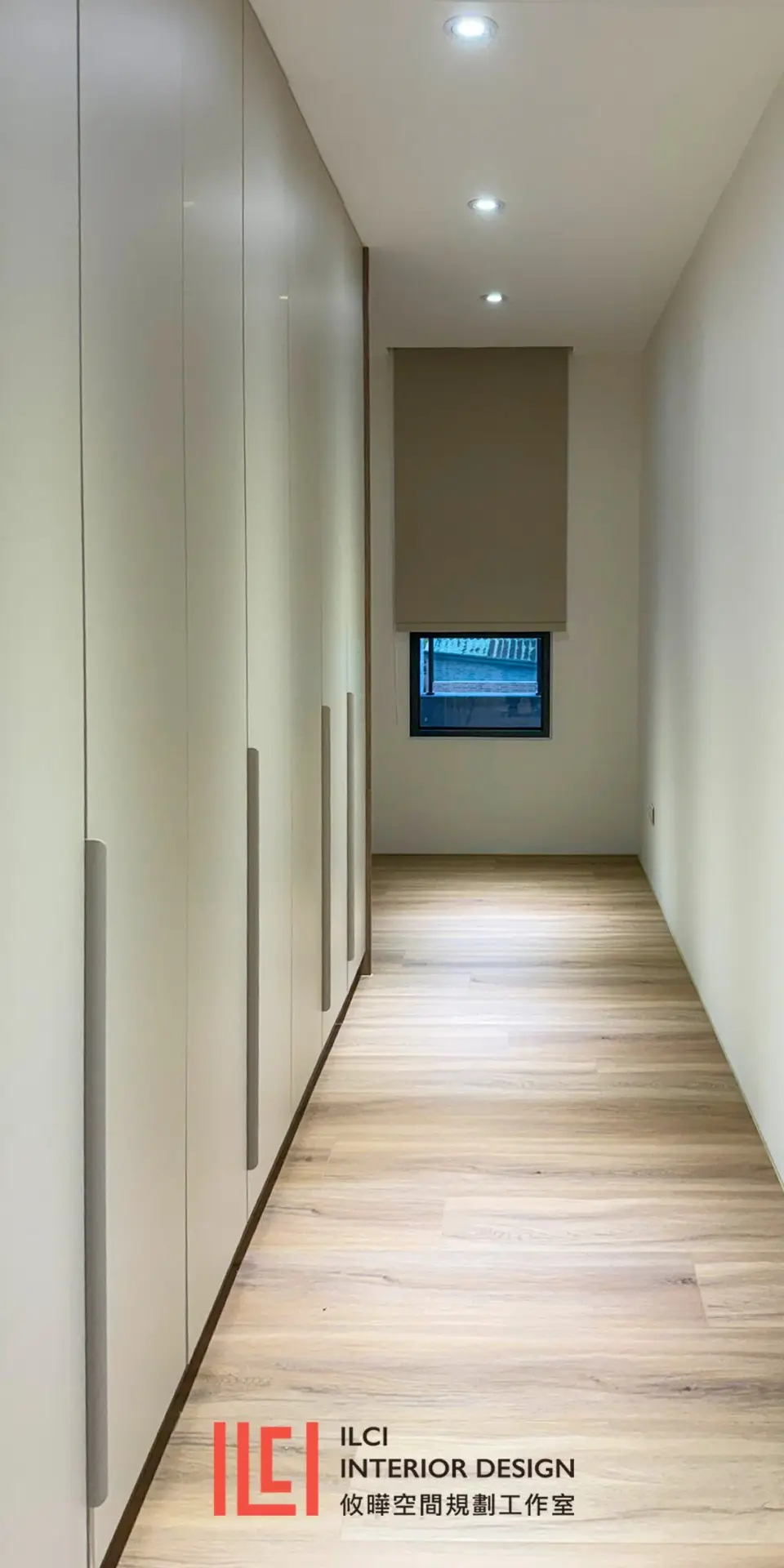 攸曄空間規劃工作室作品：透天新成屋、現代風臥室