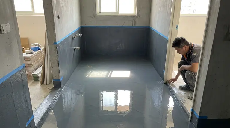 浴室防水施工與試水流程:從基底處理到閉水驗收,屋主必看的查核指南