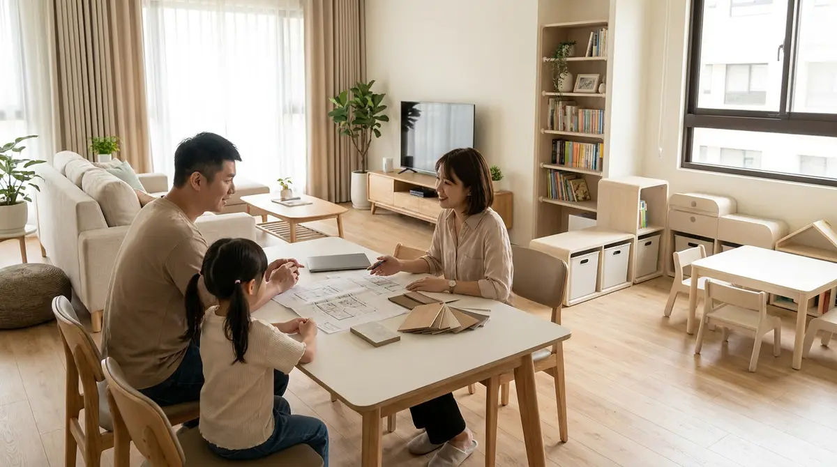 有小孩的家庭怎麼找室內設計師?從安全、成長需求到合約的挑選指南
