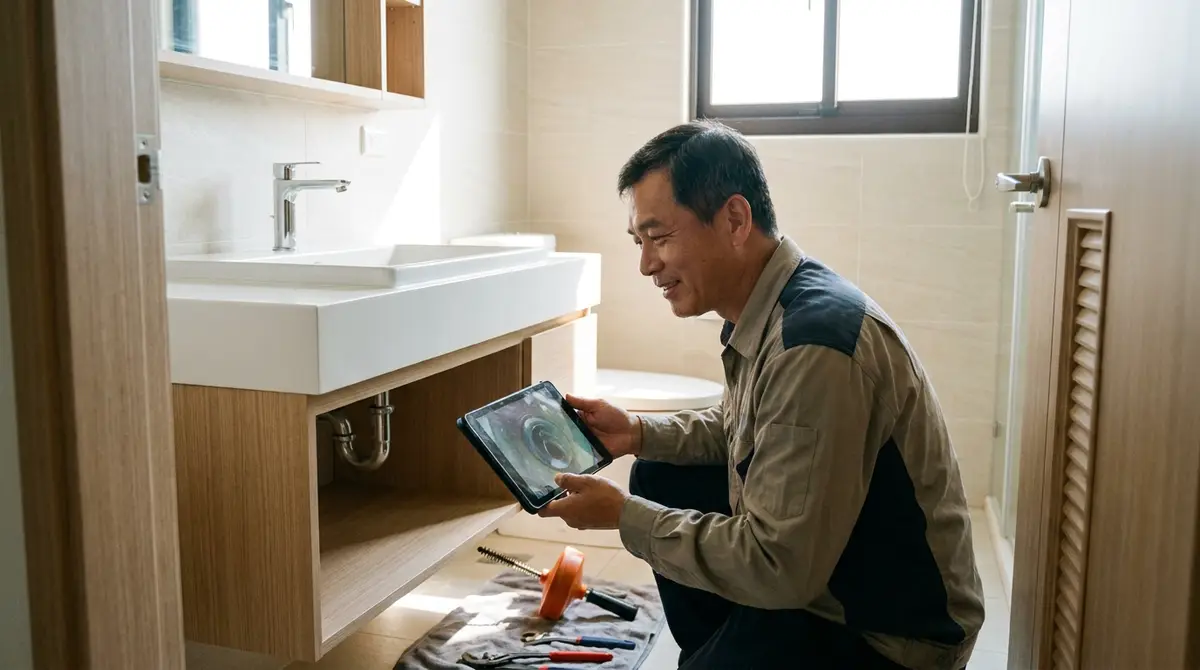 排水管堵塞換管費用多少？先別急著敲地板，從疏通到換管一次看懂