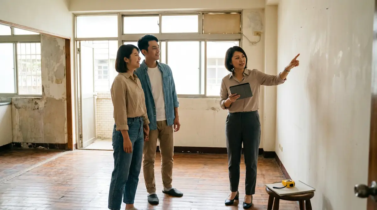 買老屋前可以先找設計師看屋嗎?可以,先搞懂能不能改、買完住不住得起