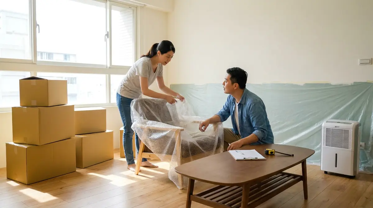 老屋翻新家具暫存倉庫怎麼挑?先看防潮、搬運,再比總費用