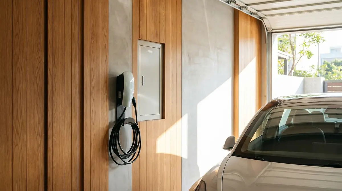 家用充電樁要請設計師整合嗎?看車位、電力和裝修範圍就知道