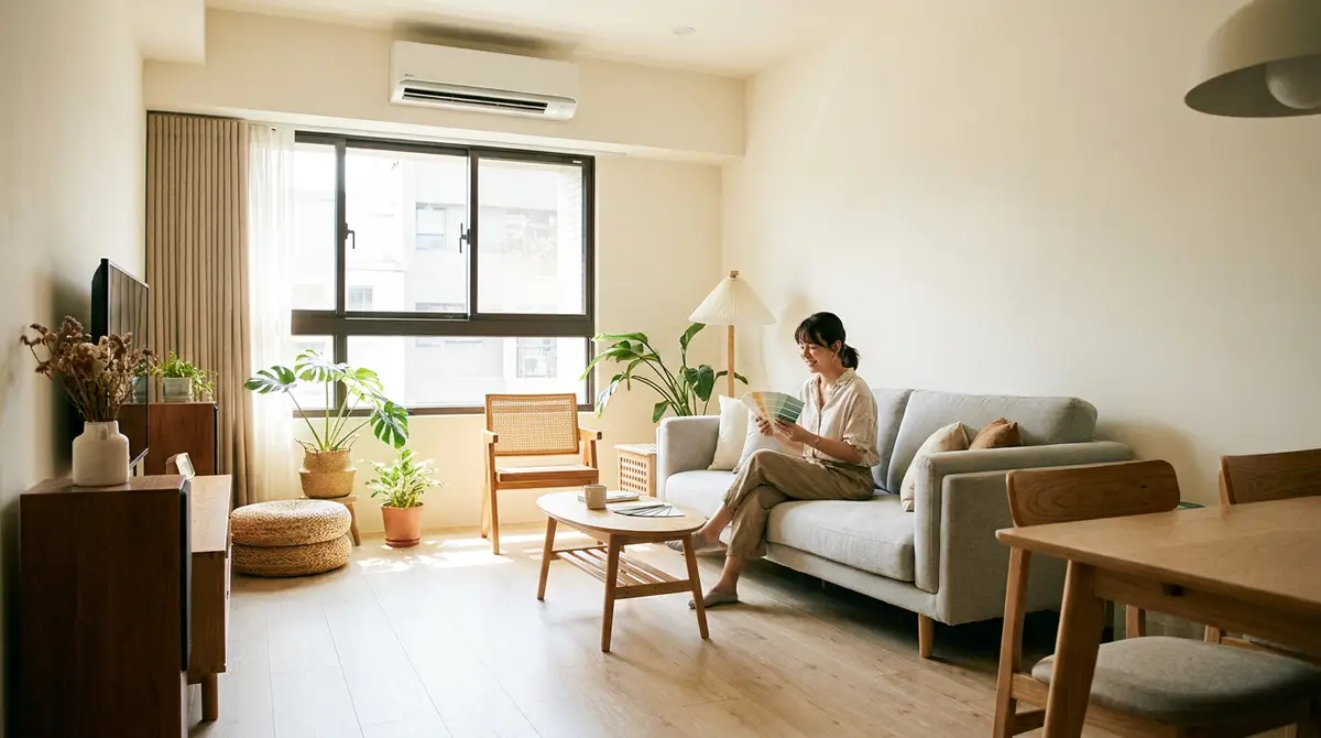室內色彩怎麼搭配？從採光、坪數到家具，打造耐看的全屋配色