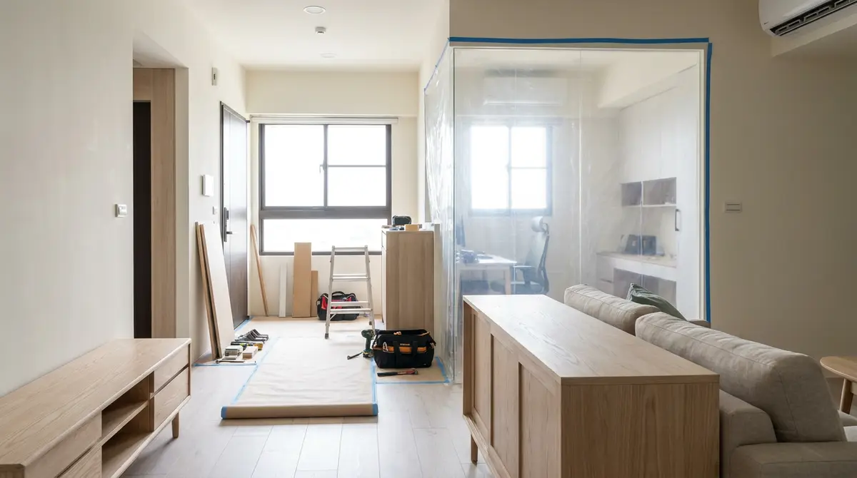 小宅裝潢可以邊住邊施工嗎?先看這幾項,再決定要不要搬出去