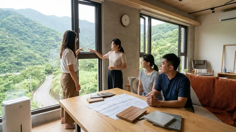 山區住宅怎麼找室內設計師？從防潮、溫差到施工條件的挑選指南