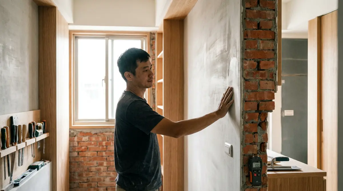 新砌牆多久能粉光、油漆?掌握乾燥與養護時機,避免趕工後龜裂