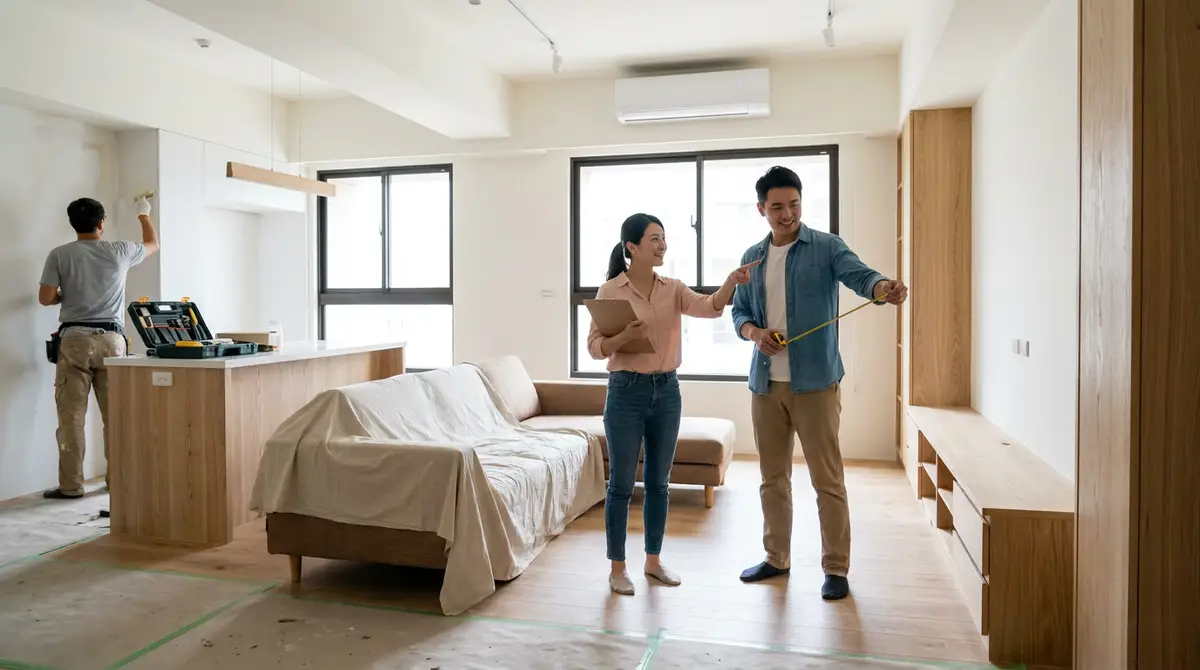 新成屋交屋後到入住前的裝修流程:從驗屋、預算到完工驗收一次掌握