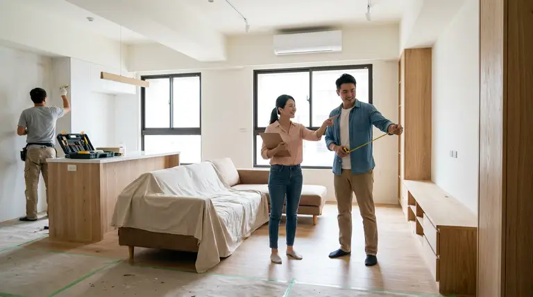 新成屋交屋後到入住前的裝修流程:從驗屋、預算到完工驗收一次掌握