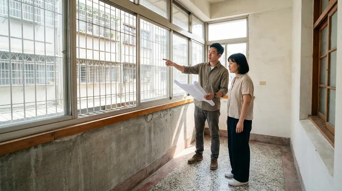 老屋陽台外推可以保留嗎?先別急著拆,也別直接裝潢|Plans設計圈