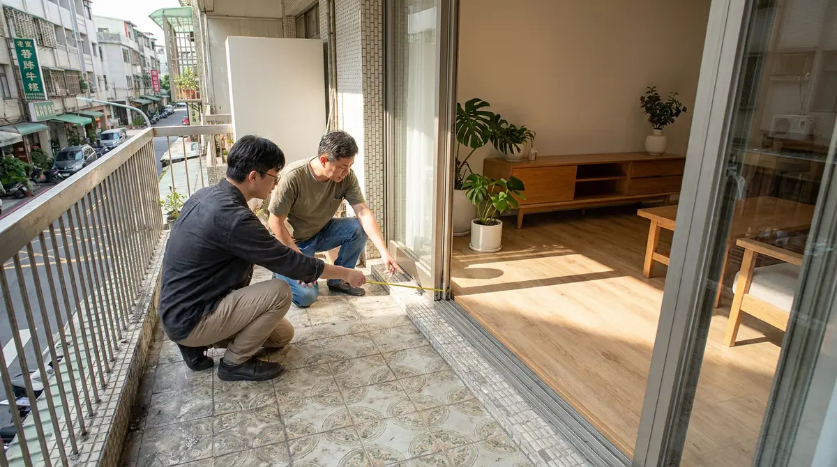 老屋陽台地板可以墊高嗎?先看排水、重量,別急著跟客廳做一樣高