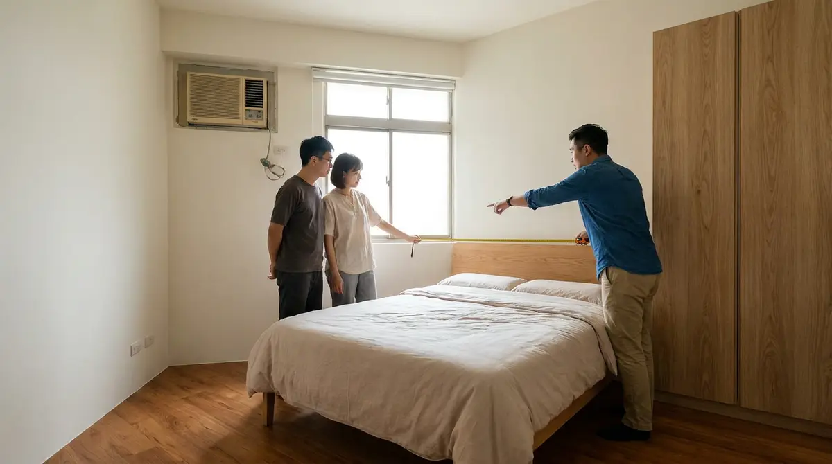 老屋室內機裝床頭上方好嗎?先別急著裝,這幾件事比位置更重要