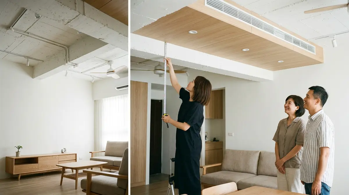 老屋挑高不足怎麼規劃裝潢？先別急著封天花板，這樣住才不壓迫
