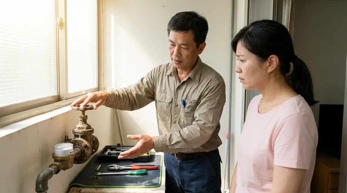 老屋總水閥關不緊怎麼更換？先別硬轉，停水與換閥一次看懂