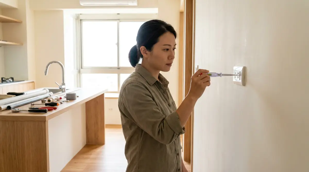 老屋水電完工怎麼驗收？別只看燈會亮、水會流就簽字