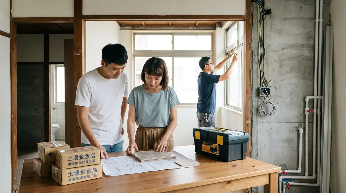 老屋翻新自己買材料比較省嗎？先算清楚，別省了買價卻多付工錢