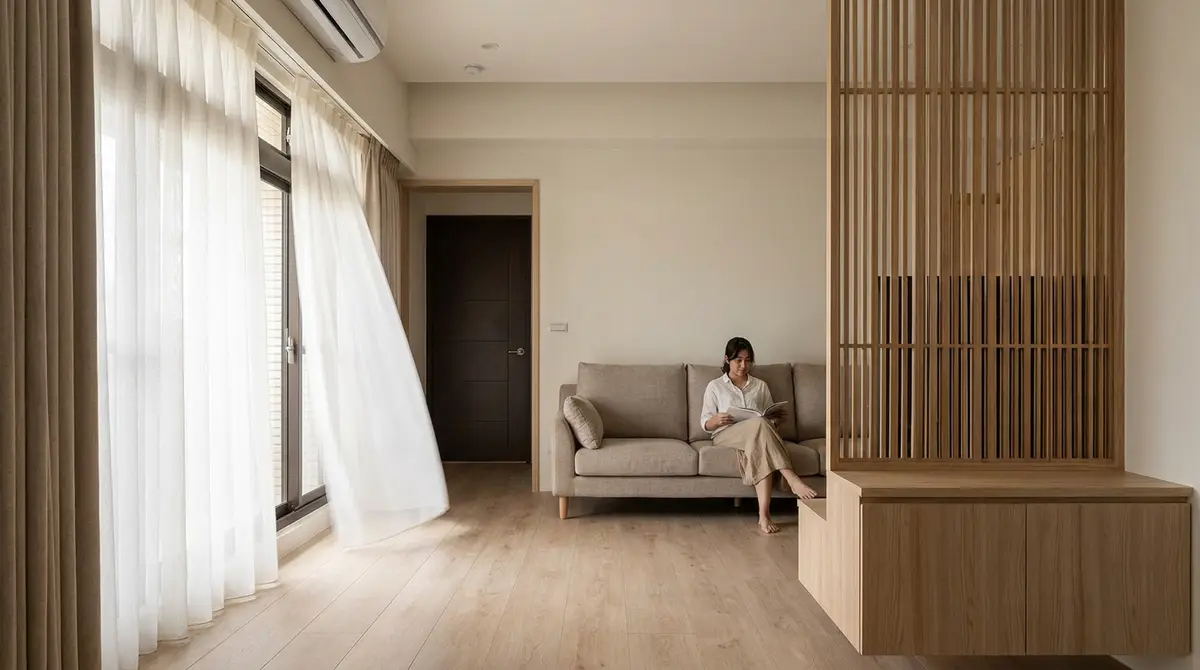 老屋翻新如何改善穿堂風?別急著砌牆,先讓風別直吹沙發