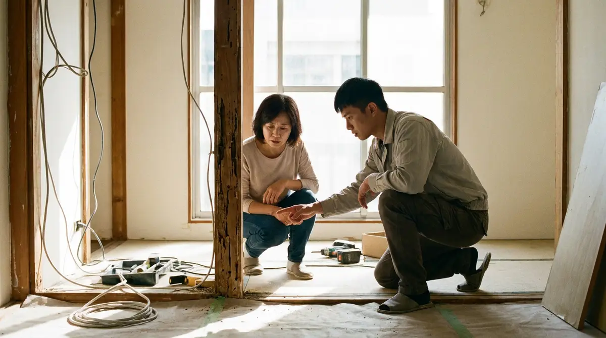 老屋翻新發現白蟻要先除蟲嗎?先別封板,處理順序一次說清楚