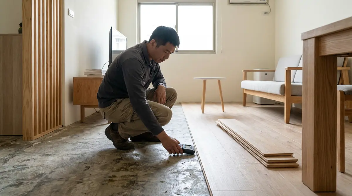老屋地板反潮可以鋪木地板嗎?先找出水從哪裡來,才不會鋪完又拆