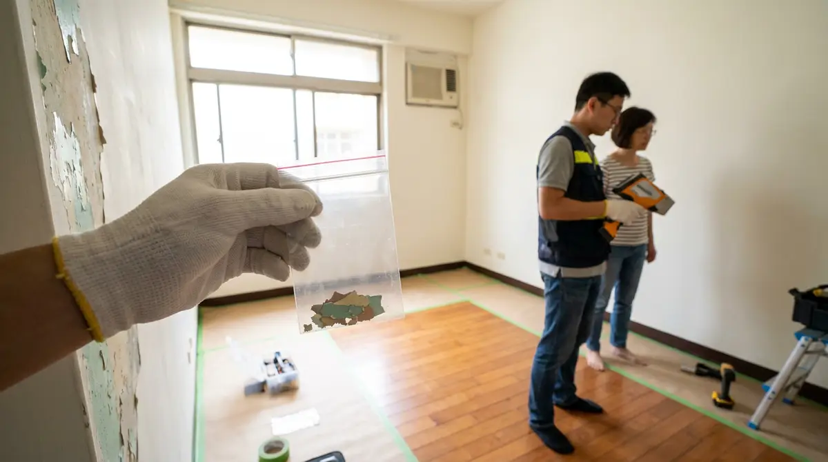 老屋舊油漆含鉛怎麼判斷?別急著磨牆,先把檢測做對