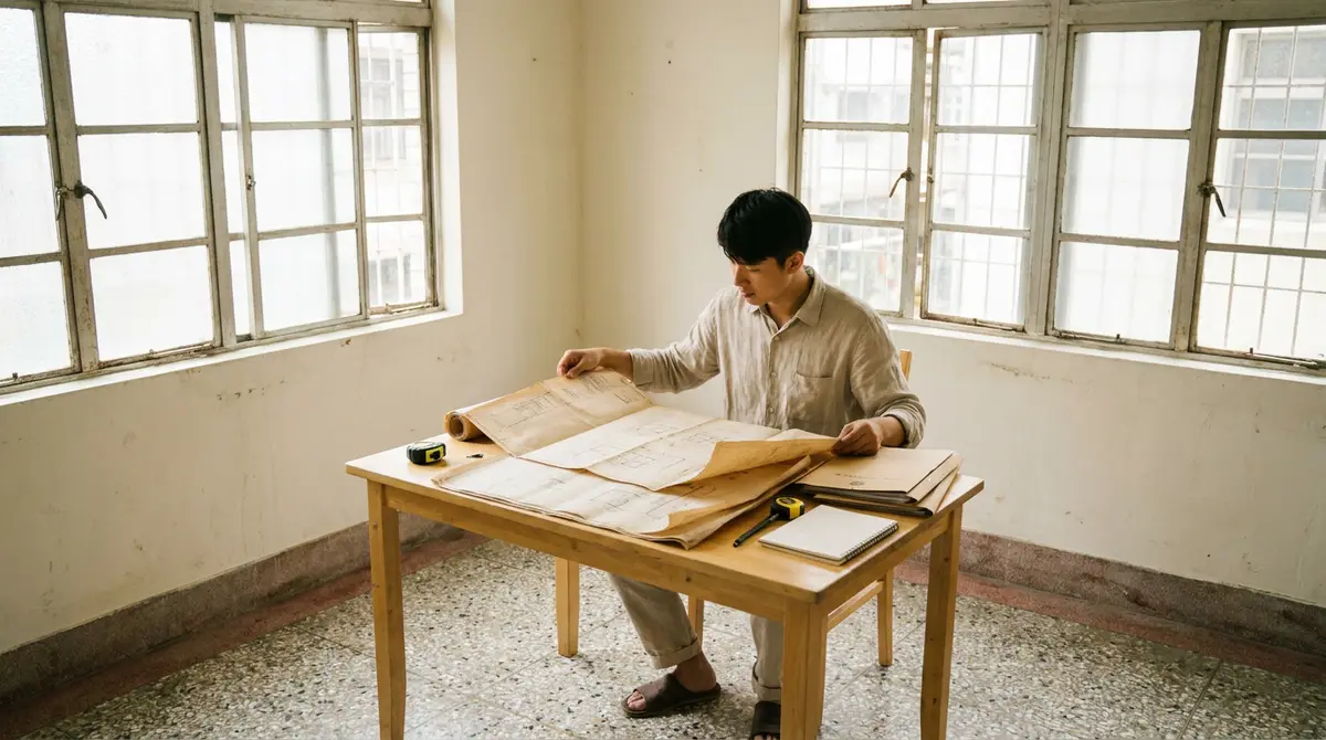 老屋翻新前如何查原始建照？從地址查起，搞懂該找誰、要拿哪些圖