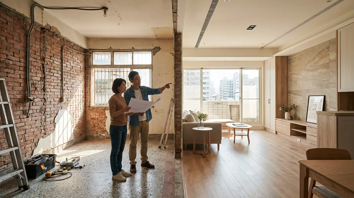 老屋翻新和拆掉重建怎麼選？先看房子能不能修，再想要住多久