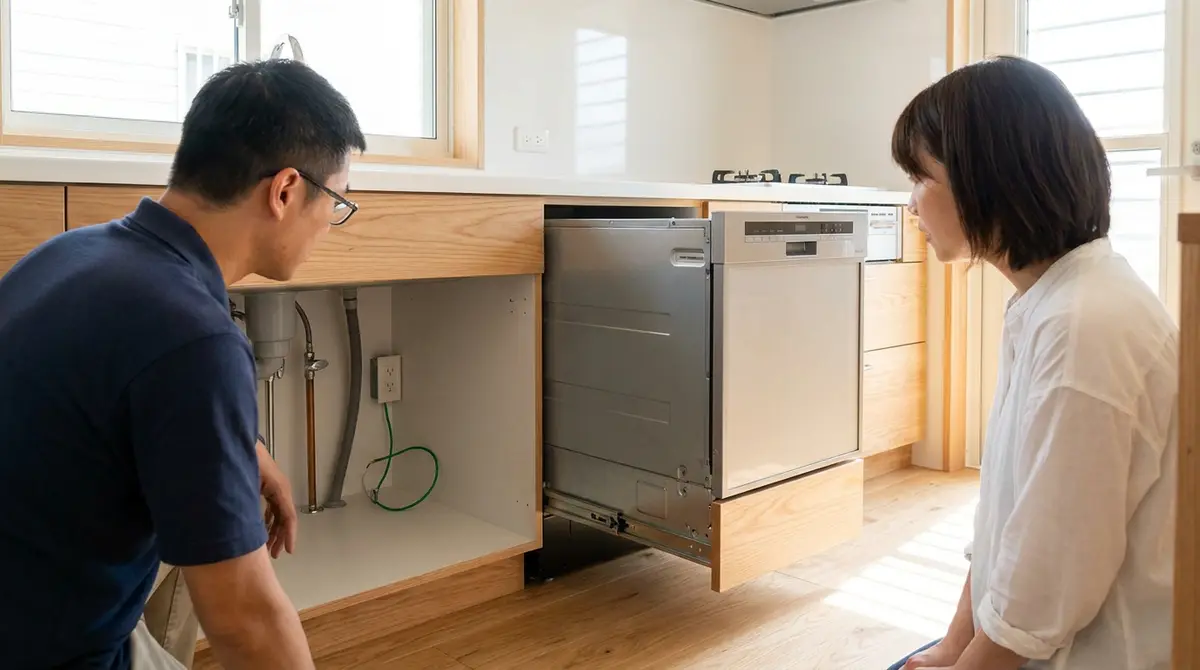 老屋廚房加裝洗碗機要留什麼管線?先顧好這 3 條,別等櫥櫃做好才重拆