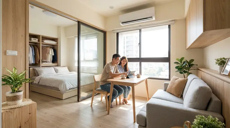 一房一廳怎麼設計?從格局、收納到採光,打造住得舒服的小宅