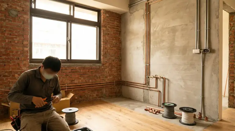 水電工程費用怎麼抓？新屋局部調整、老屋重拉預算與報價檢查指南