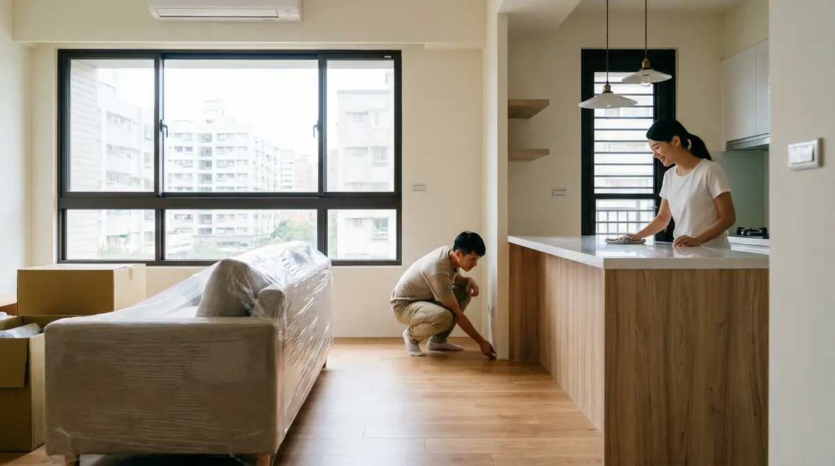 裝修完工後先清潔還是搬家具?驗收、家電安裝到入住的正確順序