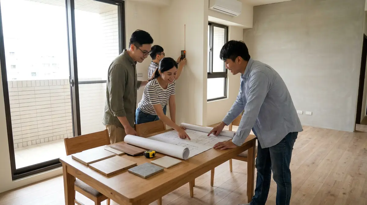 裝修報價單數量怎麼核對?一次看懂坪、尺、才、式與工程計價範圍