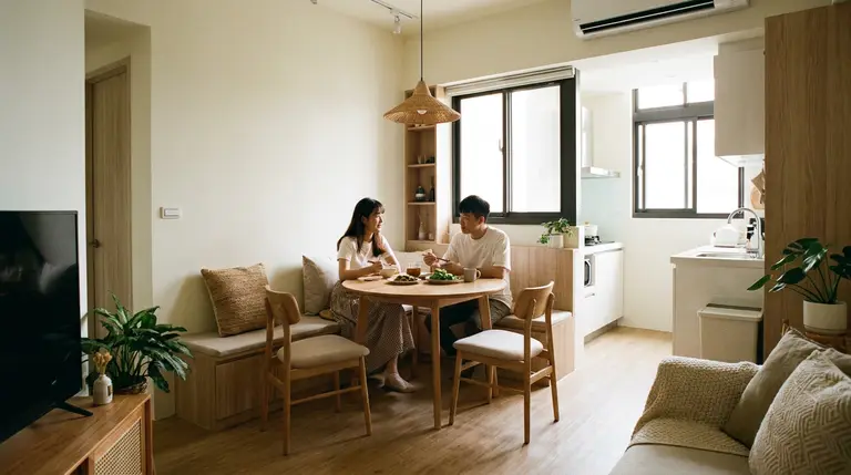 小坪數餐廳怎麼設計？沒有獨立餐廳，也能安排好坐、好走的用餐空間