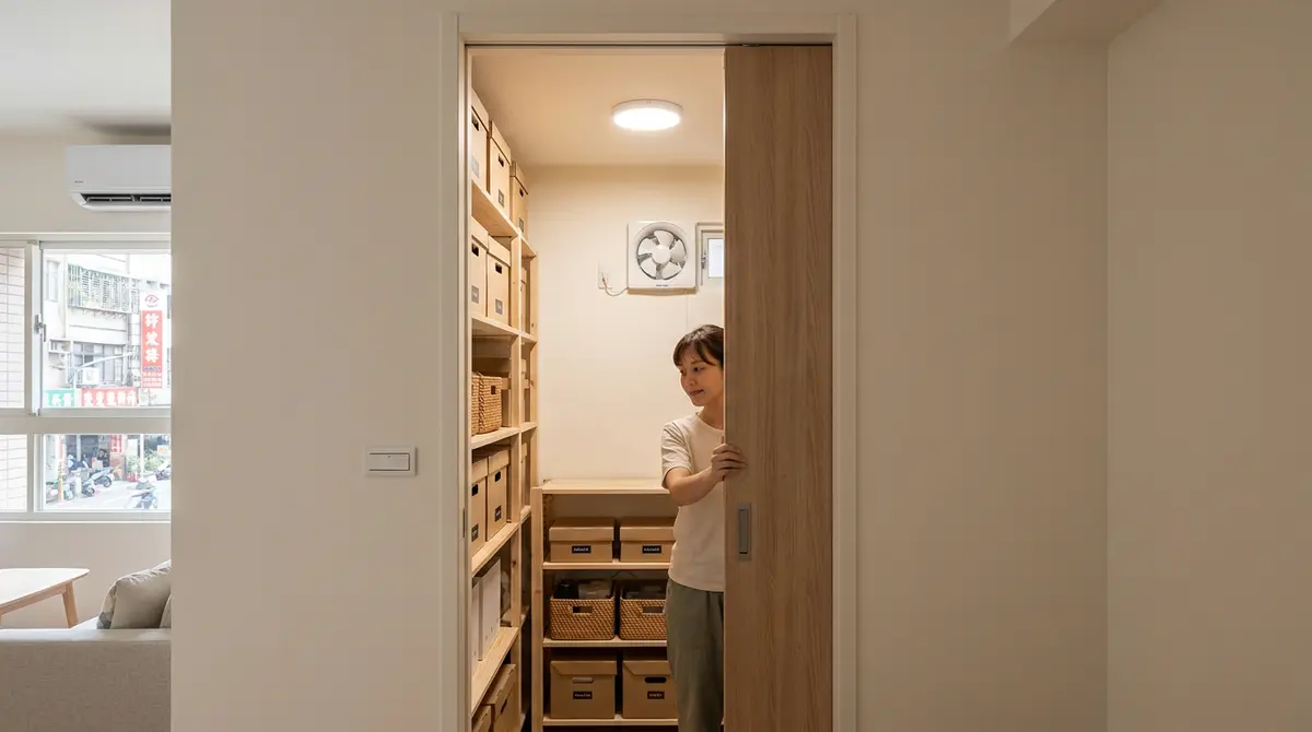 新增儲藏室要花多少錢?隔間、收納與通風預算一次看懂|Plans設計圈