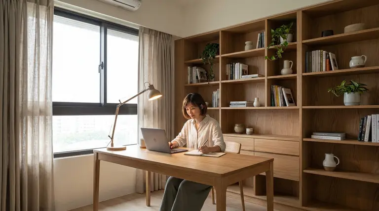 書房空間怎麼設計?從書桌、書櫃到照明,一次規劃好用的工作閱讀區