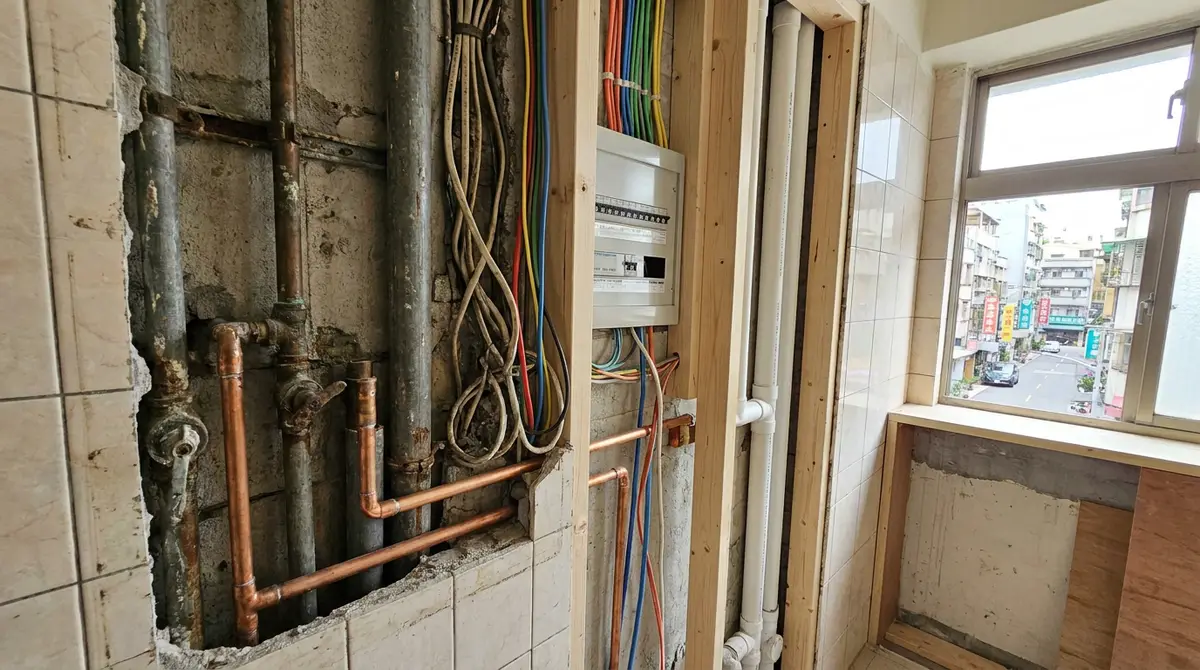 台北水電重拉要多少錢？老屋哪些管線該全換、哪些可以留