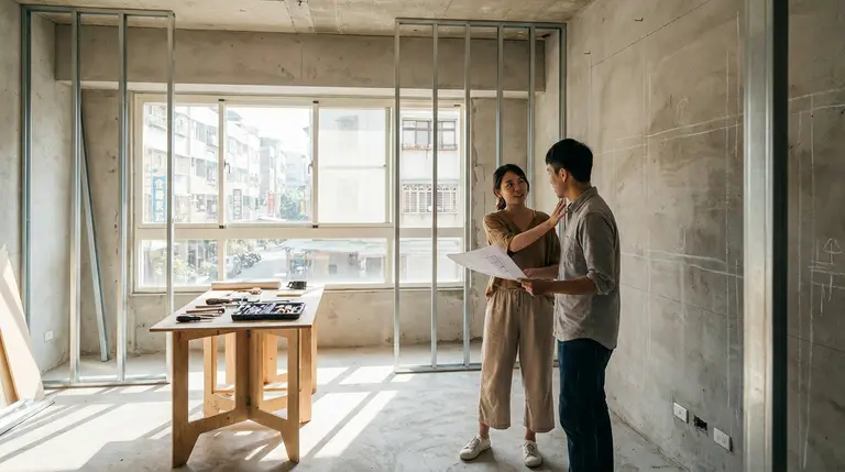 毛胚屋裝修流程與施工順序：從交屋檢查到完工驗收，掌握關鍵工序