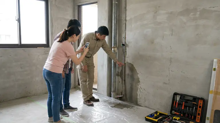 裝修施工中發現漏水怎麼處理?停工判斷、抓漏順序與追加費用一次釐清