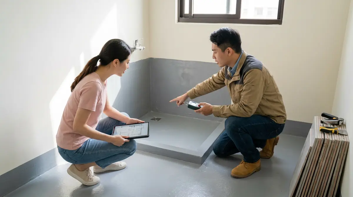 很在意防水工程,怎麼找設計師?從工法、試水到保固看懂施工管理