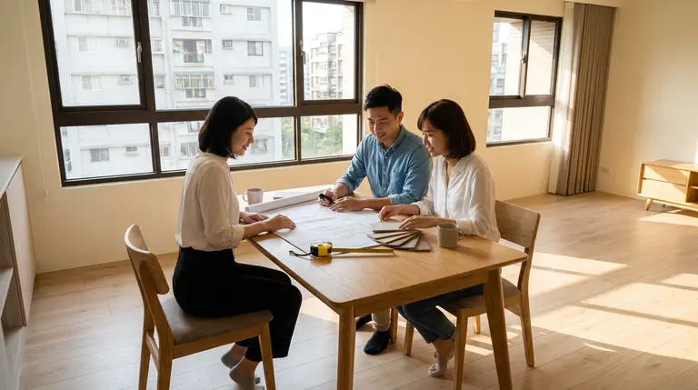 買房後多久可以開始找室內設計師？從簽約、交屋到開工的安排指南